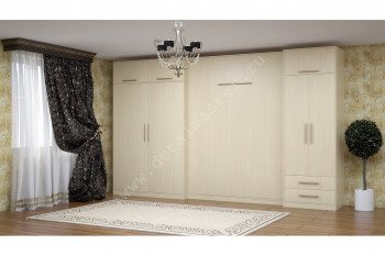 Комплект мебели со шкаф-кроватью трансформер Ратмир в Железнодорожном - zheleznodorozhnyj.mebel54.com | фото